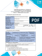 Guía de actividades y rúbrica de evaluación - Tarea 4 – Conceptos Básicos de Semiología 