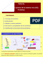 Tema 5. Proteínas y enzimas