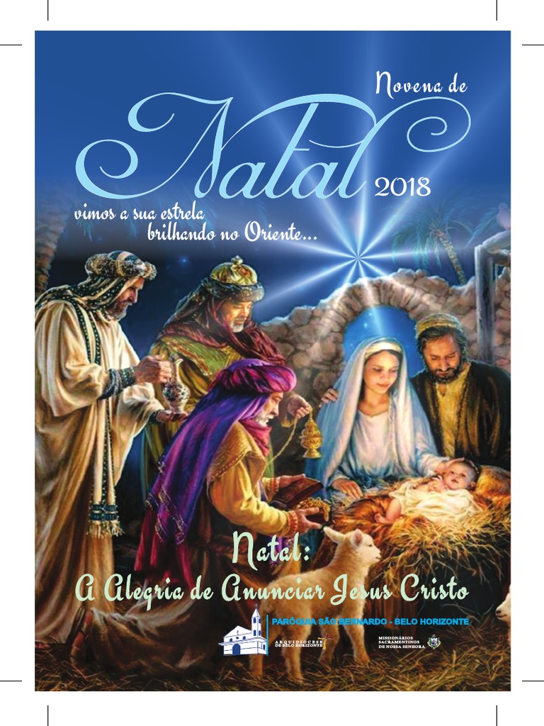 Novena de Natal 2018 PDF Jesus Catecismo
