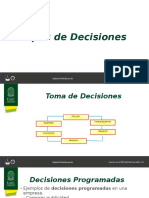 Tipos de Decisión