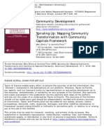 Community Development: To Cite This Article: Mary Emery & Cornelia Flora (2006) Spiraling-Up: Mapping Community