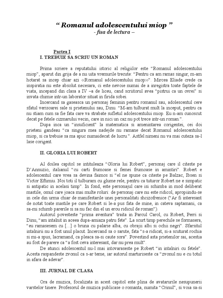 Romanul | PDF