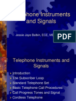 Module 2 - Telephone Instrument and Signals PDF