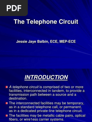 MODULE 4 - THE TELEPHONE CIRCUIT.pdf