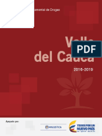 Plan Departamental Drogas Valle Cauca - 2016 - 2019