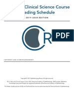 BCSC Reading Schedule 2019-2020
