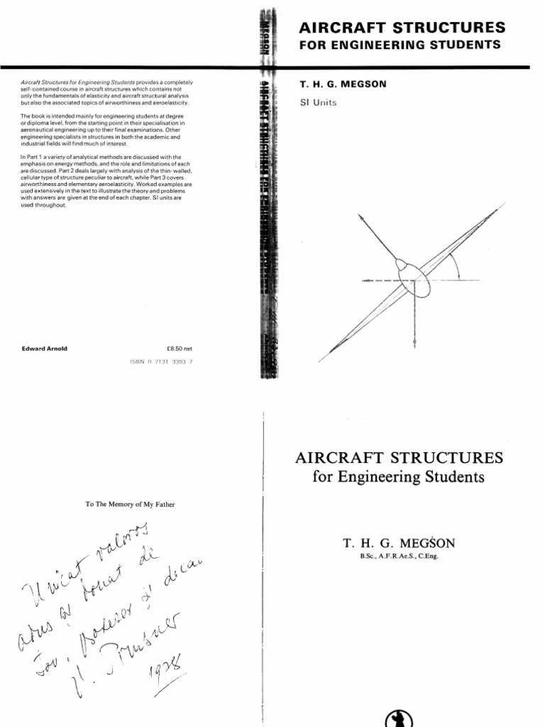 Aircraft Structures For Engineering Students - T.H.G. Megson PDF | PDF