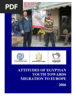 Attitudes of Egyptian Youth Towards Migration To Europe, Ayman Zohry