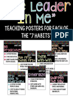 Teaching Posters For Each of The "7 Habits"