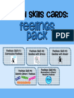 Social Skills Cards Feelings Pack