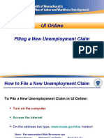 UI Online: Filing A New Unemployment Claim
