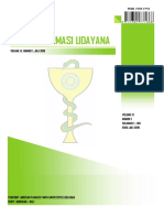 Jurnal Farmasi Udayana: Volume Iv, Nomor 1, Juli 2015