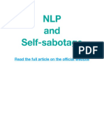NLP and Self-Sabotage PDF
