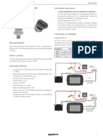 Guia instalação sensor pressão FuelTech