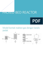 Catatan Packed bed reactor