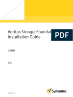 Veritas Storage Foundation™ Installation Guide: Linux