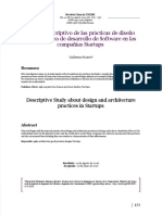 Dialnet EstudioDescriptivoDeLasPracticasDeDisenoYArquitect 6151274 PDF