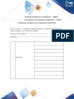 Anexo 2 Fase 2 - Analizar Proceso Productivo Seleccionado y Elaborar Diagramas de Flujo, Sinóptico, de Recorrido e IDEF0