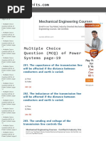 Multiple Choice Question (MCQ) of Power Systems Page-19 - PDF