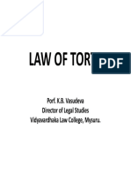 Law of Torts Full Notes PDF