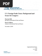 U.S. FTZs: Benefits, Issues for Congress