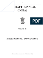 Aircraft Manual (India) : International Conventions