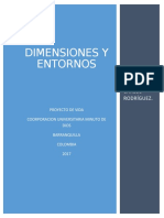 Actividad 2. Identificar Dimensiones y Entornos