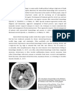 Introduction of Acute Parenchymal Bleeding