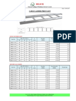 Cable Ladder Price List from DELICH