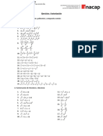 Guía III - Factorización y Simplificación