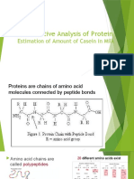 Activity 7 - Quantitative Analysis of Protein - Post Lab.
