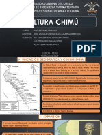 Cultura Chimú: Universidad Andina Del Cusco Facultad de Ingenieria Y Arquitectura Escuela Profesional de Arquitectura