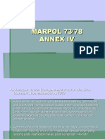 MARPOL 73/78 Annex IV Sewage Discharge Rules