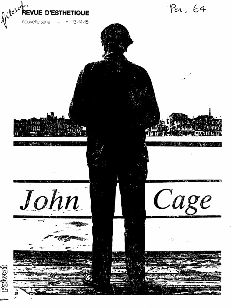 John cage indeterminacy image