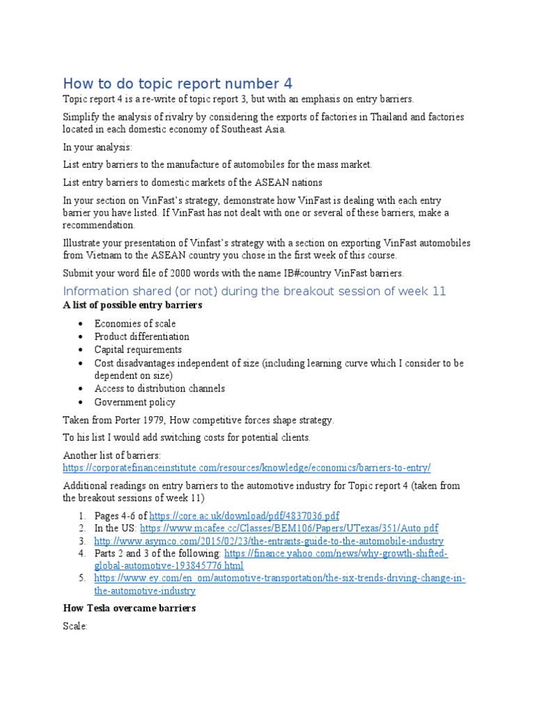 How To Do Topic Report Number 4: Information Shared (Or Not) During The ...