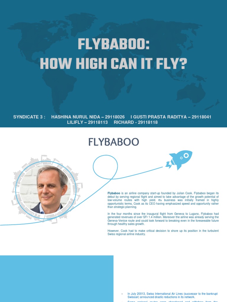 Flybaboo - How High Can It Fly | PDF | Airlines | Low Cost Carrier