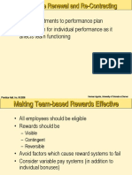 Make Adjustments To Performance Plan - Include Plan For Individual Performance As It Affects Team Functioning