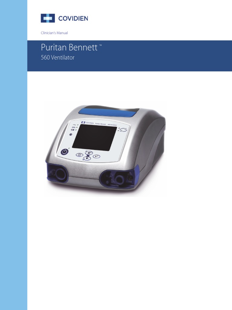 Puritan Bennett: 560 Ventilator | PDF | Breathing