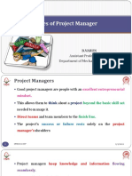 Roles of A Project Manager
