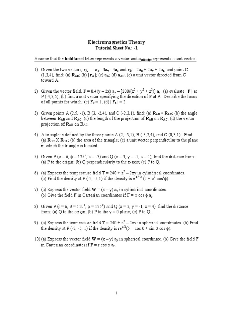 Tutorial 1a Coordinate System Spacetime