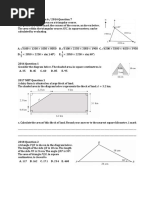 Area Extension Questions