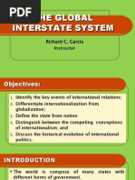 The Global Interstate System