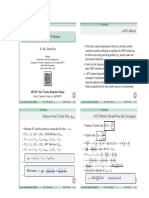 HX: Effective NTU Method Ǫ - NTU Method: LN Exp