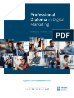 Brochure-Professional Diploma in Digital Marketing PDF