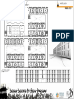 Typical hostel floor plan layout