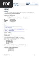 ABAP Code Sample For General Browser Using ABAP