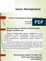 Sistem Perhitungan Biaya Tradisional