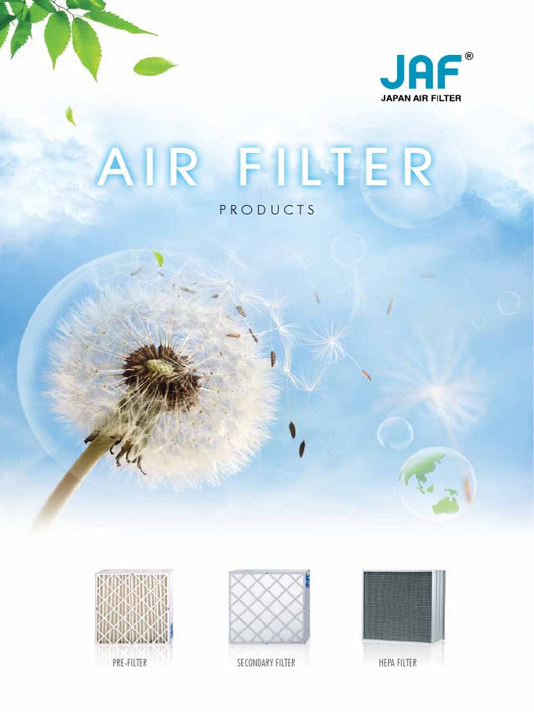 02.air Filter Products JAF PDF Fibers Dust