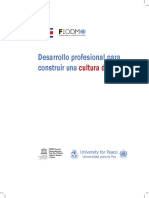 UPAZ DESARROLLO PROFESIONAL PARA CONSTRUIR UNA CULTURA DE PAZ Sirve para Primer Dia y Segundo PDF