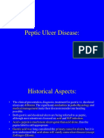 Peptic Ulcer Disease: Historical Aspects and Pathogenesis